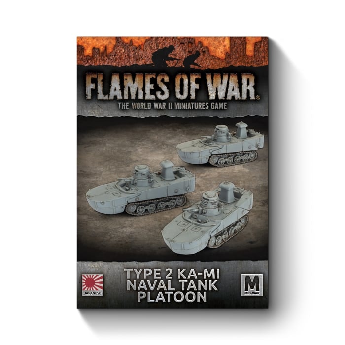 Type 2 Ka-Mi Naval Tank Platoon (x3) - JBX15