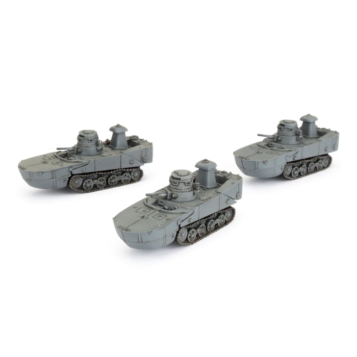 Type 2 Ka-Mi Naval Tank Platoon (x3) - JBX15