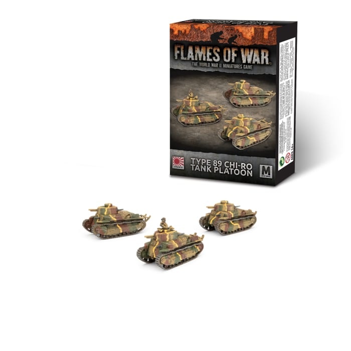 Type 89 Chi-Ro Tank Platoon (x3) - JBX11