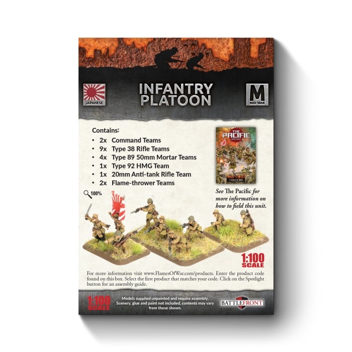 Infantry Platoon (x64 Figures) - JBX10