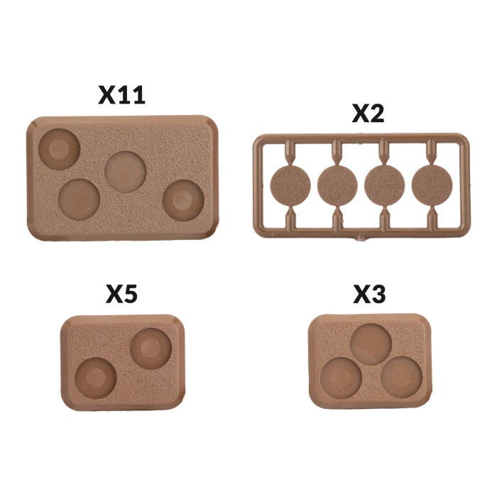 Infantry Platoon (x64 Figures) - JBX10