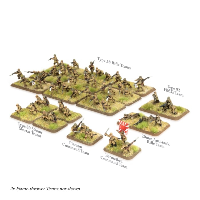 Infantry Platoon (x64 Figures) - JBX10