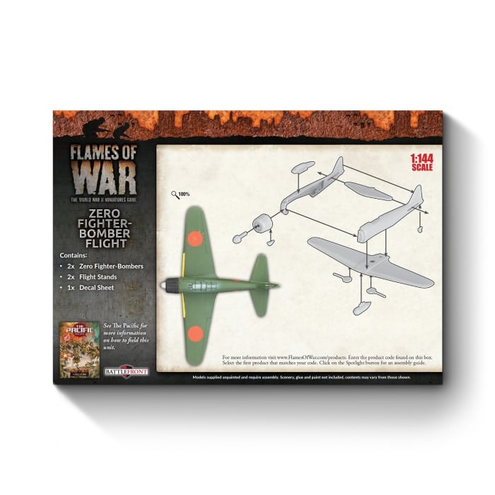 Zero Fighter-Bomber Flight (x2 Plastic) - JBX18