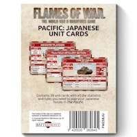 The Pacific: Japanese Unit Cards (x38 Cards) - Limited Edition - FW258JU
