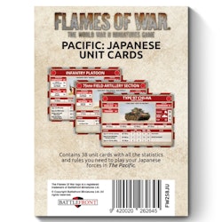 The Pacific: Japanese Unit Cards (x38 Cards) - Limited Edition - FW258JU