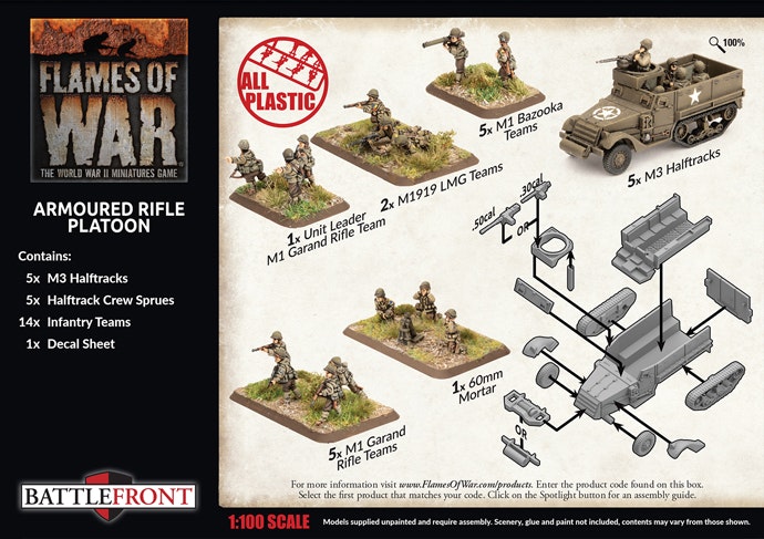 Armoured Rifle Platoon (Plastic) - UBX75