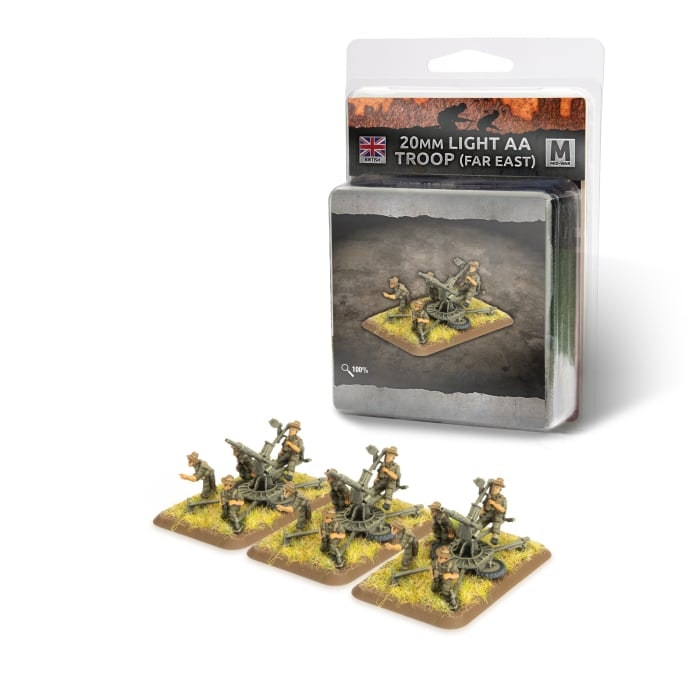 20mm Light AA Troop x3 (Fast East) - BR531