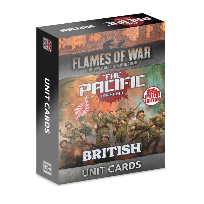 British, Australian & Indian MW Unit Card Pack (x55 Cards) - Limited Edition -FW258BU