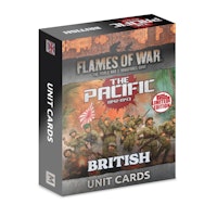 British, Australian & Indian MW Unit Card Pack (x55 Cards) - Limited Edition -FW258BU