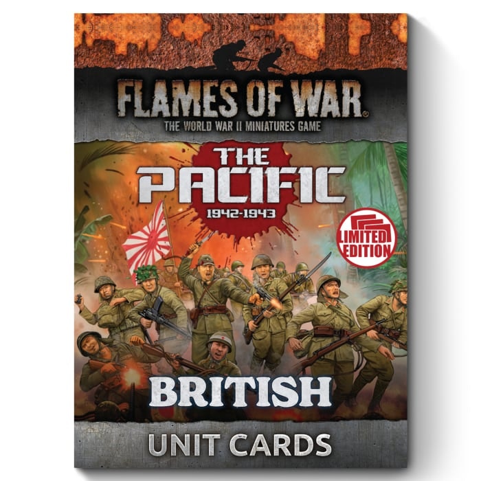 British, Australian & Indian MW Unit Card Pack (x55 Cards) - Limited Edition -FW258BU