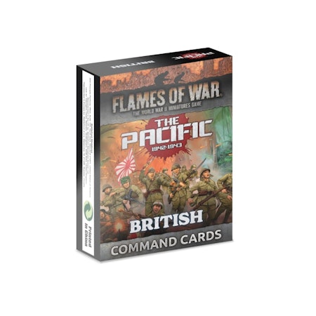 British, Australian & Indian MW Command Card Pack (x57 Cards) - Limited Edition -FW258BC