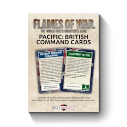 British, Australian & Indian MW Command Card Pack (x57 Cards) - Limited Edition -FW258BC