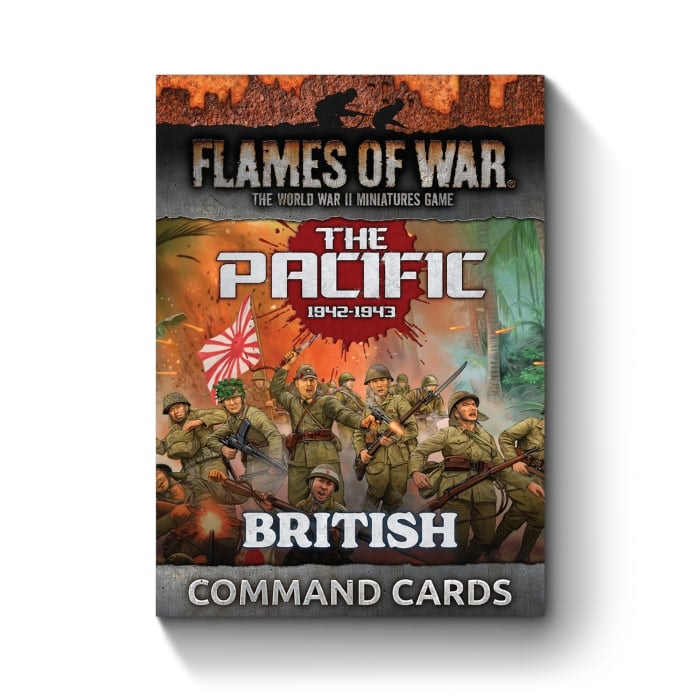 British, Australian & Indian MW Command Card Pack (x57 Cards) - Limited Edition -FW258BC