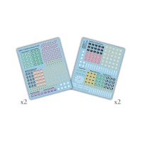 British Far East & Commonwealth Decals (x4) - BR947