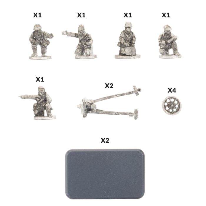 70mm Battalion Gun Platoon (x2) - JP561