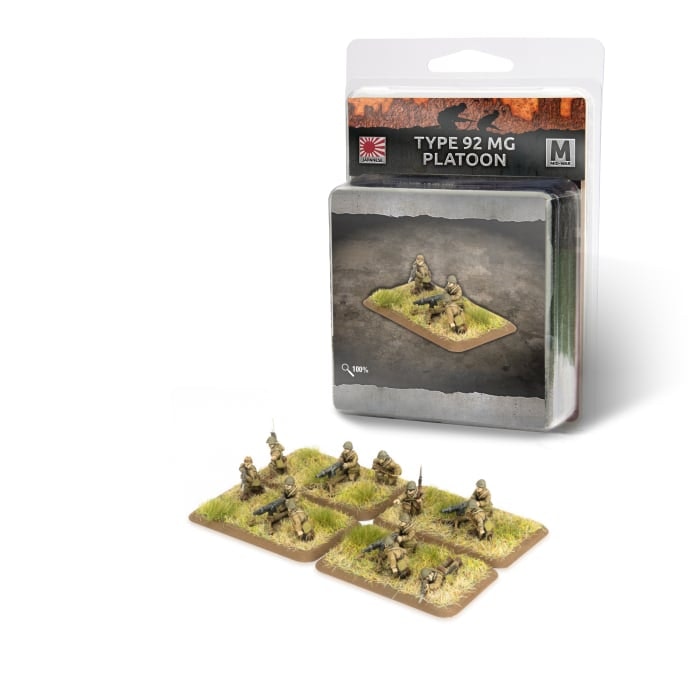 Type 92 Machine-gun Platoon (x4) - JP714