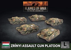 Zrinyi Assault Gun Platoon (x5) - HBX03