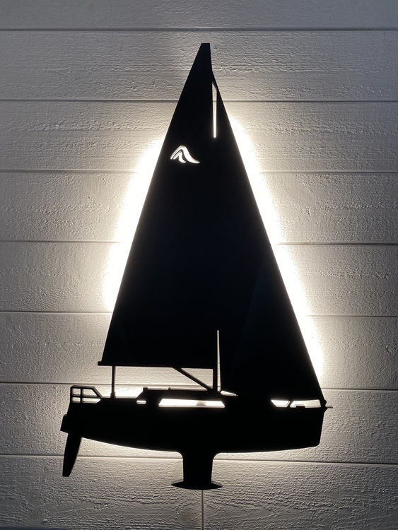 Vägglampa Segelbåt Hanse 320