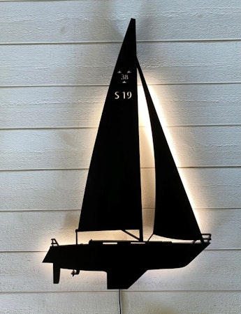 Vägglampa Segelbåt SWEDE 38