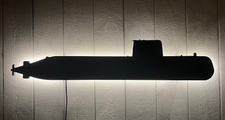 Vägglampa U-båt