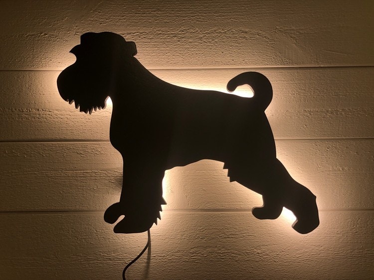 Vägglampa Schnauzer