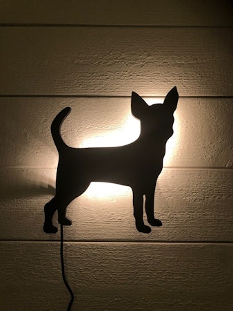 Vägglampa Chihuahua