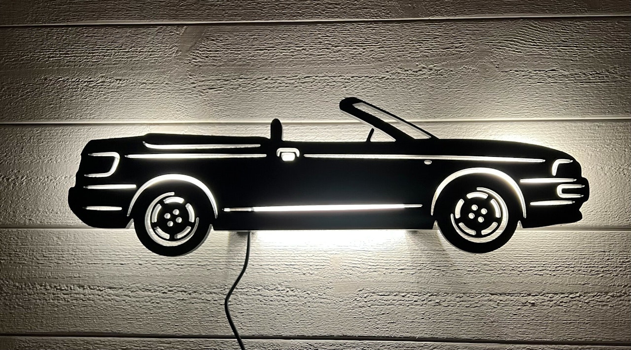 Vägglampa Bil Audi cab 1991