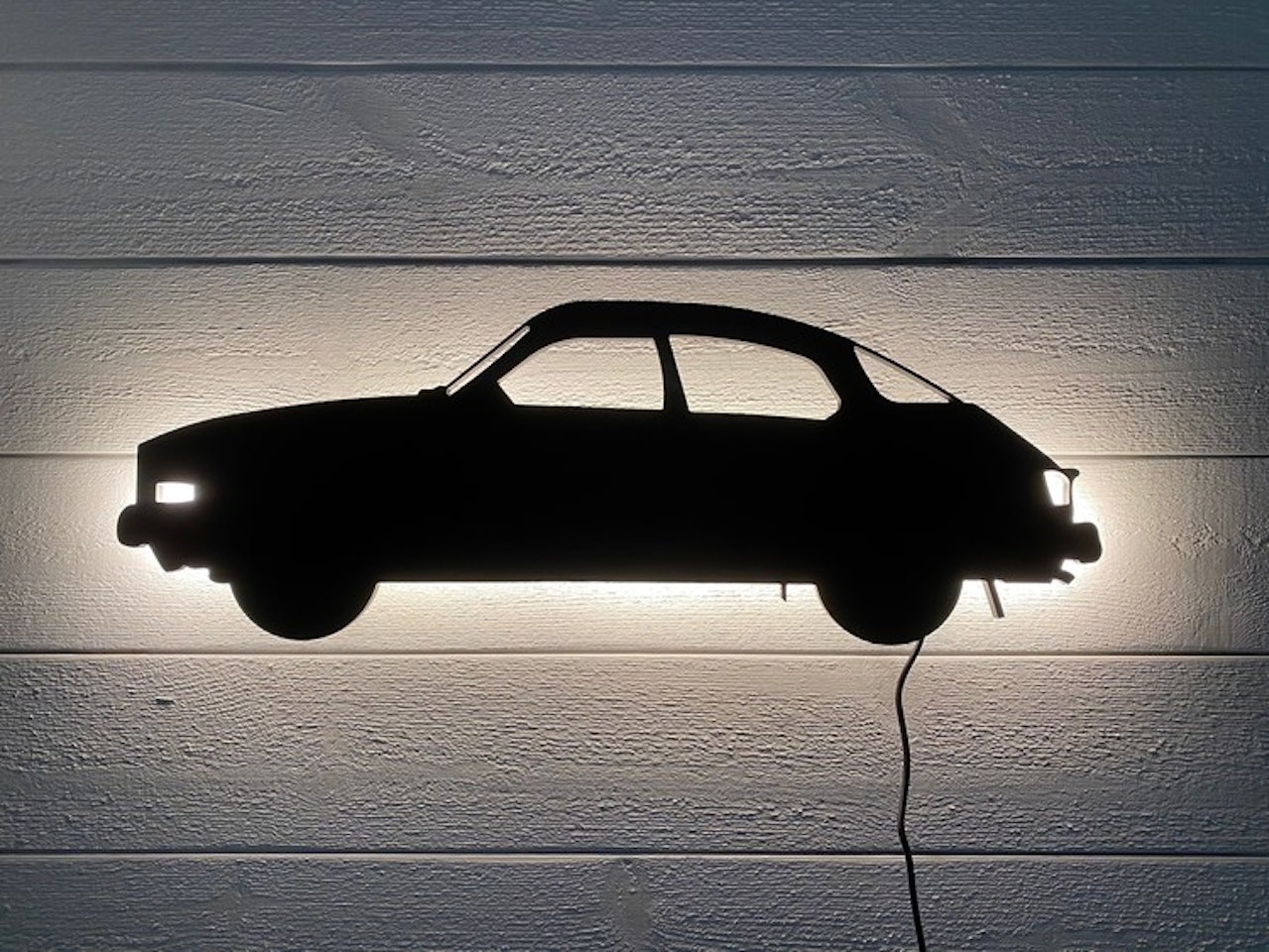 Vägglampa Bil SAAB 96