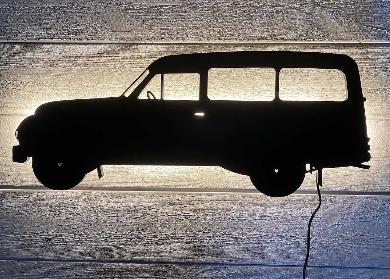 Vägglampa Bil VOLVO Duett