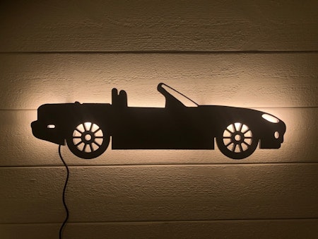 Vägglampa Bil Mazda Miata NC