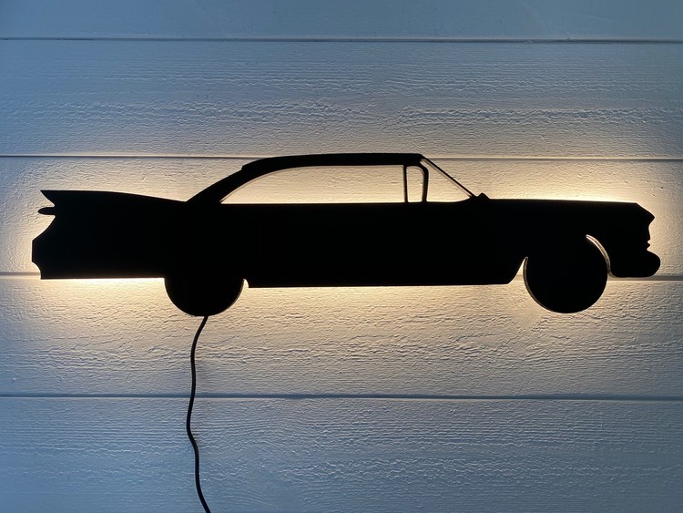 Vägglampa Bil Cadillac 1959