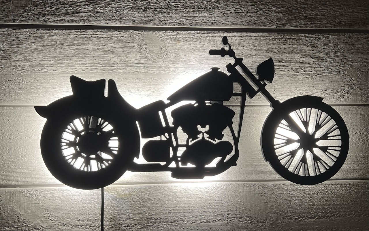 Vägglampa Motorcykel Harley-Davidson