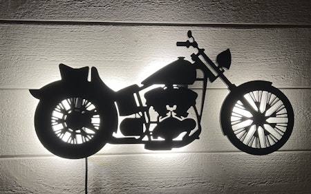Vägglampa Motorcykel Harley-Davidson