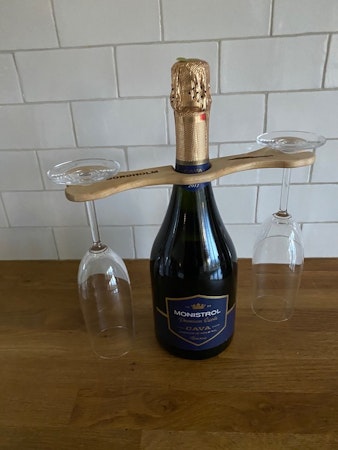 Hållare för Champagneglas