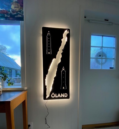 Vägglampa Öland med sina båda fyrar