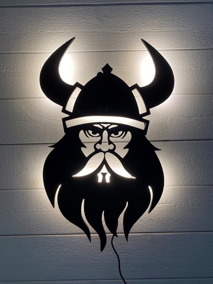 Vägglampa Viking