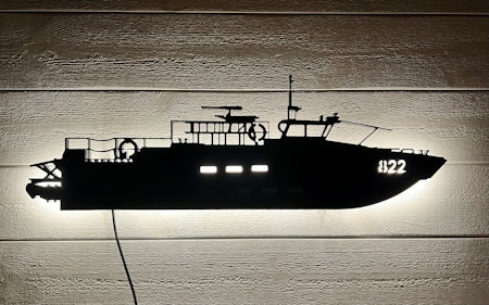 Vägglampa Stridsbåt 90
