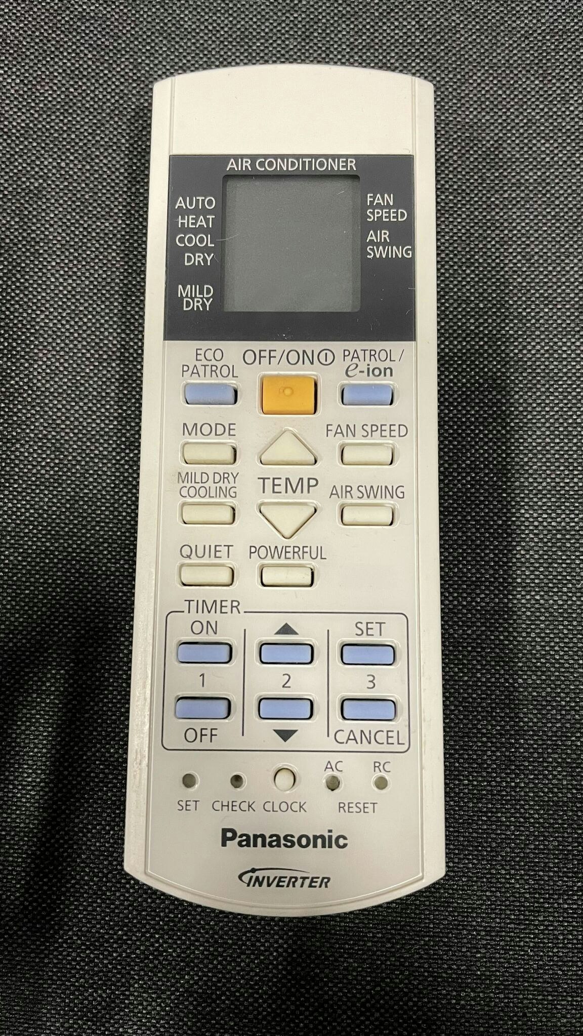 Panasonic Remote Control (A75C3566)