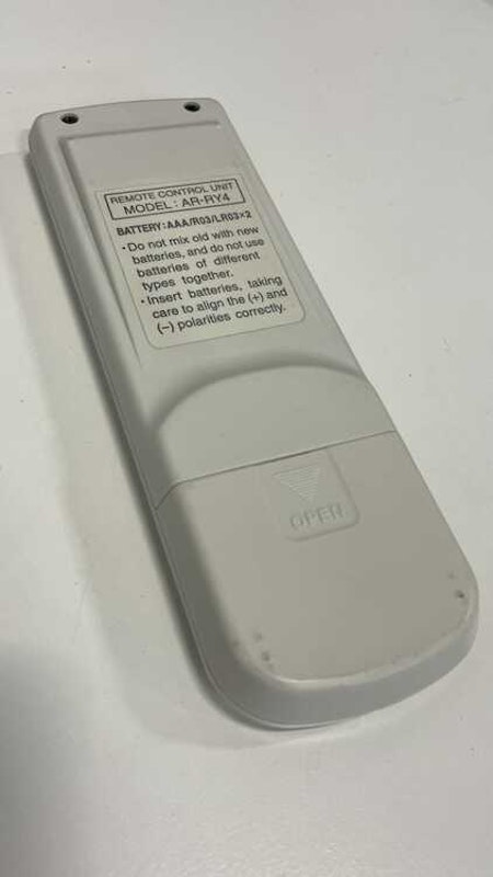 Fujitsu fjärrkontroll (AR-RY4)
