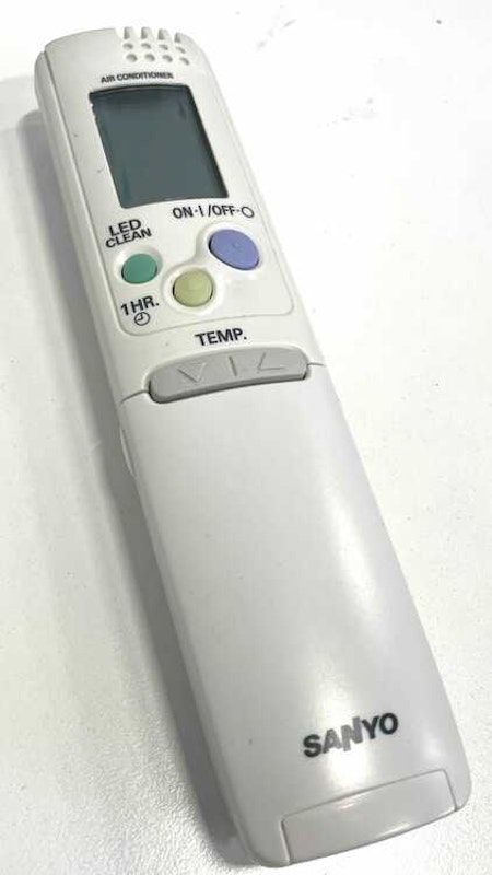 Sanyo Remote Control (RCS-6HVPUS4E) - Used Spare Parts for Air Conditioners  and Heat Pumps