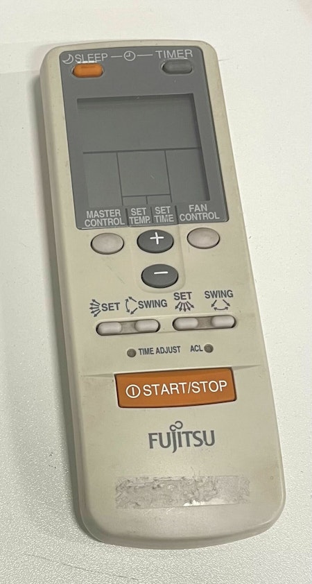 Fujitsu Remote Control (AR-JW11)