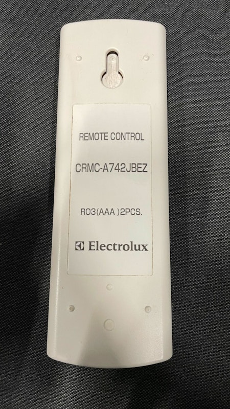 Electrolux Remote Control (CRMC-A742JBEZ)