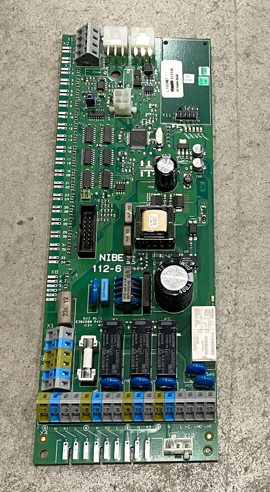 Pcbasw base card for Nibe (818259)