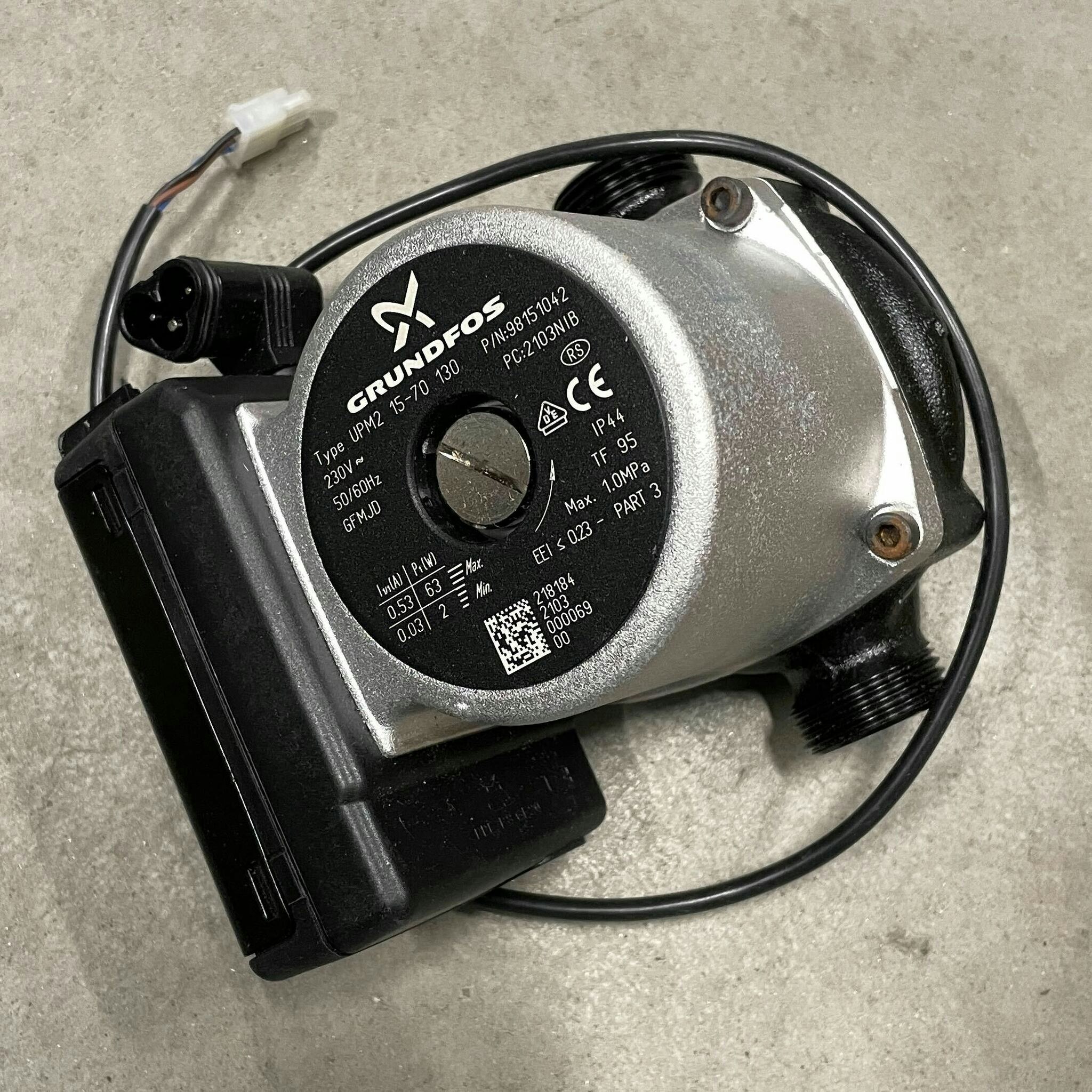 Incomplete Circulation pump Grundfos UPM2 15-70 130 mm (524561)