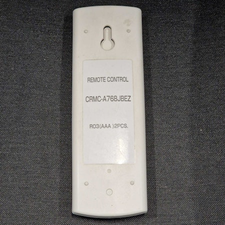 IVT Remote Control Part no. CRMC-A768JBEZ - Refurbished & Tested