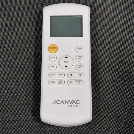 Canvac Fjärrkontroll Art nr. RG57A4/BGEF