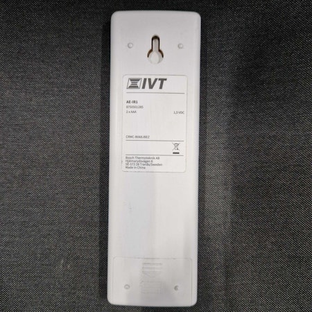 IVT Remote Control Part no. AE-IR1 - Refurbished & Tested