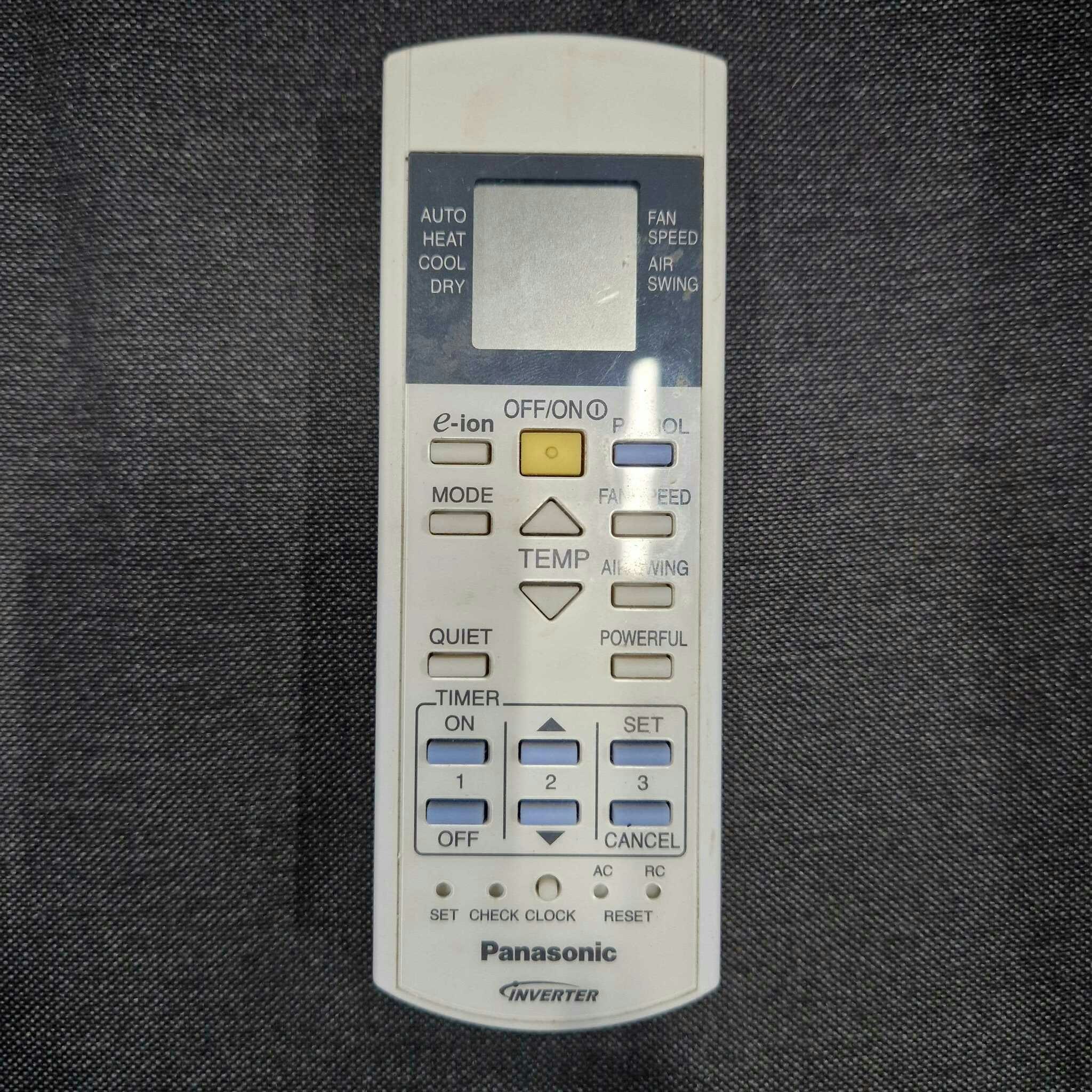 Panasonic Remote Control Part no. A75C3006