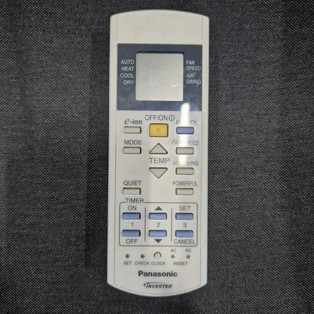 Panasonic fjärrkontroll Art nr. A75C3006