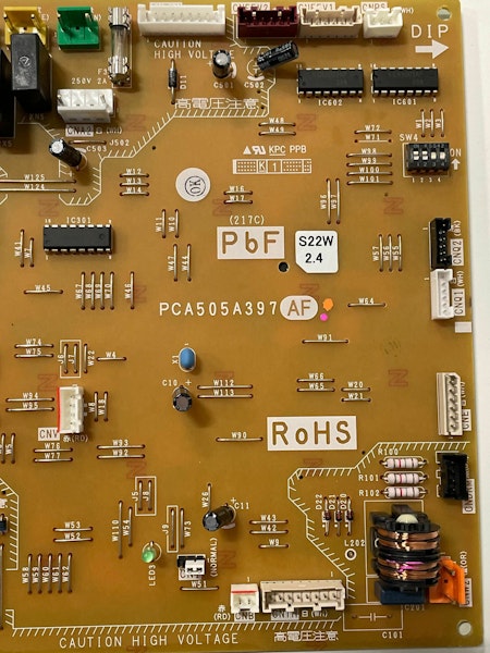 PWB CARD for Nibe F2040/AMS10-8A - 718783